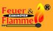 Logo Feuer & Flamme mit Flammensymbol